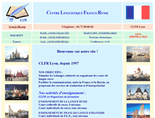 Tablet Screenshot of clfr.org